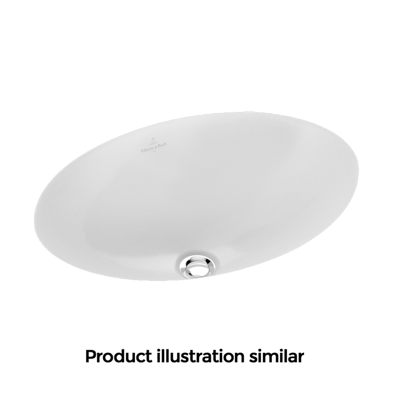 Villeroy & Boch Loop & Friends Undercounter Basin 560x375mm – White Alpin